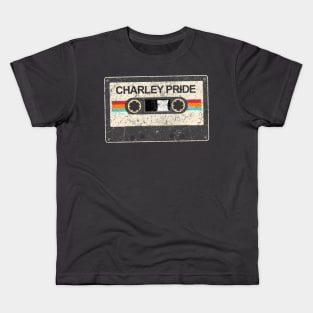 kurniamarga vintage cassette tape Charley Pride Kids T-Shirt